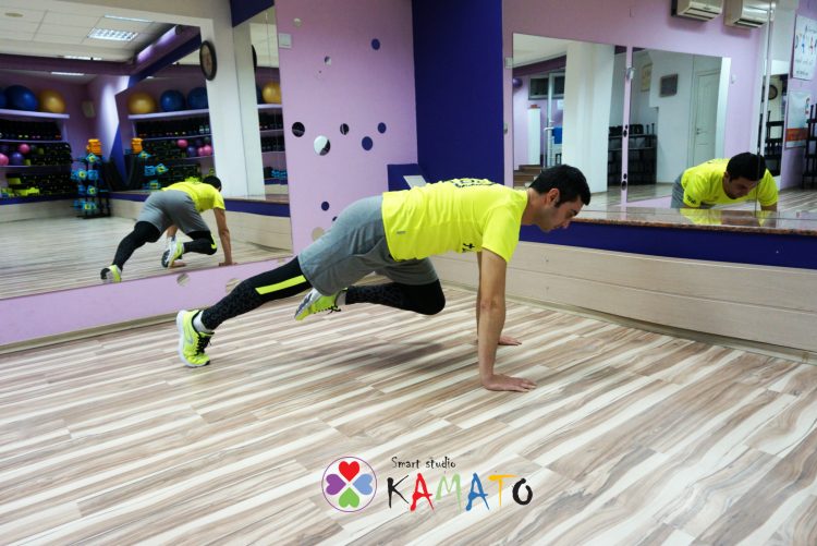 Табата в спортно студио Камато